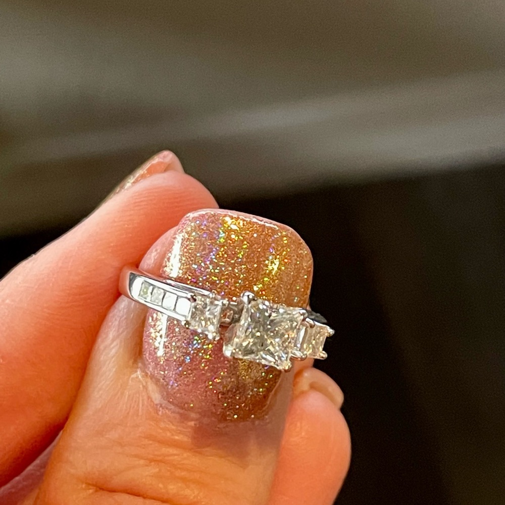 Wedding band set